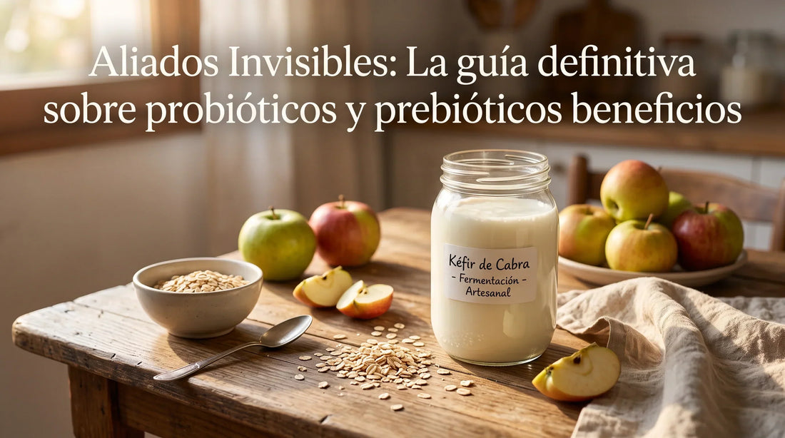 Banner principal: ALIADOS INVISIBLES: La guia definitiva sobre los probioticos y los prebioticos 